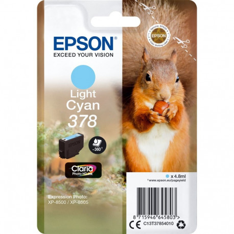Epson Ink 378 Light Cyan (C13T37854010)