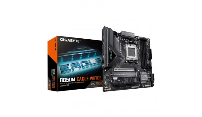 Mainboard|GIGABYTE|AMD B850|SAM5|Micro-ATX|Memory DDR5|Memory slots 4|B850MEAGLEWF6E