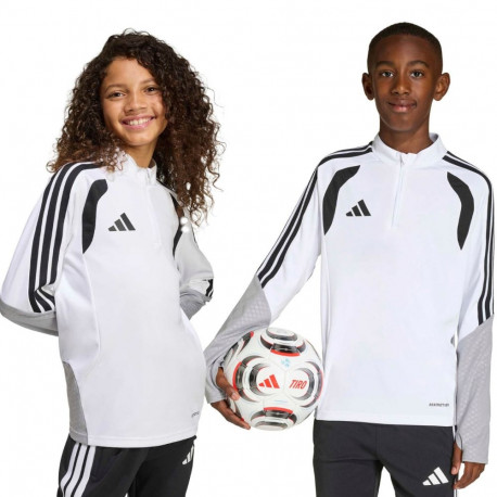 Adidas laste pusa Tiro 26 Competition Training Top KA7577 128cm, valge-hall