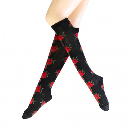 SOKISAHTEL MARET lillelised puuvillased põlvikud 444