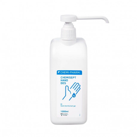 Hand disinfectant gel CHEMI-PHARM Chemisept, Hand Des 1L