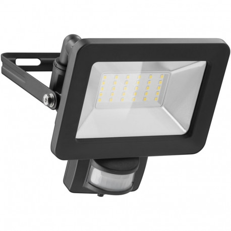 Goobay LED Outdoor Floodlight, 30 W, with Motion Sensor