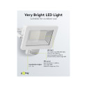Goobay LED Outdoor Floodlight, 50 W, with Motion Sensor