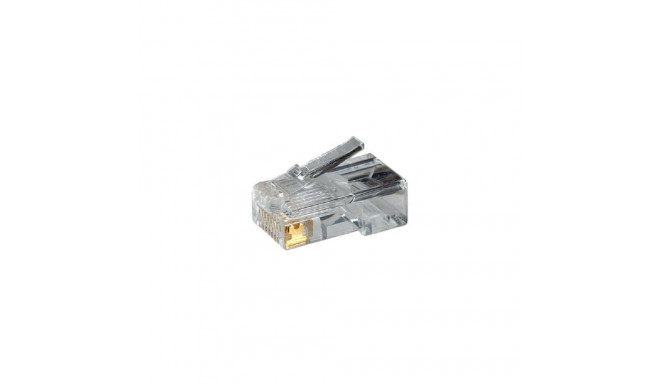 LogiLink Modular Plug CAT5  8P8C Unshielded 100 pcs  polybag
