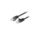 PATCHCORD CAT.6 UTP 2M BLACK FLUKE PASSED LANBERG 10-PACK
