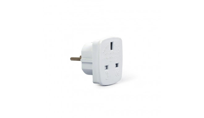 Reisiadapter Gembird UK to EU Schuko plug, 7.5 A