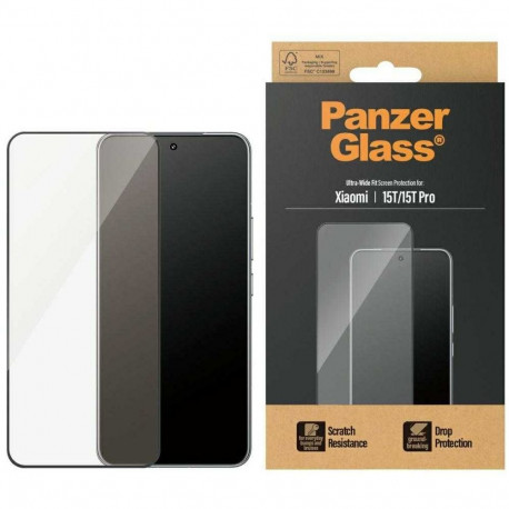PanzerGlass ekraanikaitse Xiaomi 15T/15T Pro läbipaistev ülisuur sobivus