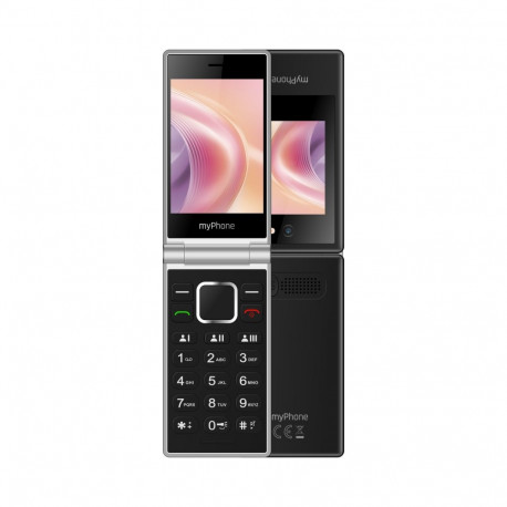 myPhone Tango 2 LTE | Black | 3.5 + 2.4 " | 48 MB | 128 MB | Dual SIM | 3G | Bluetooth | 5 | Main ca
