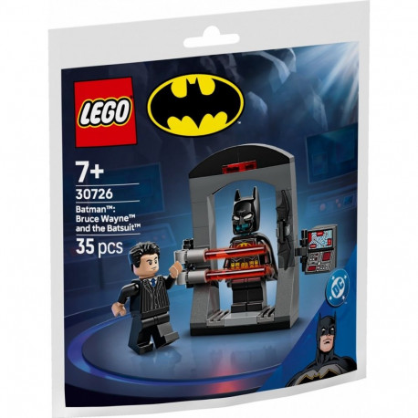 LEGO Super Heroes 30726 Batman: Bruce Wayne ja nahkhiireülikond