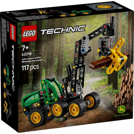 This appears to be a description for a Technic-style building block set modeled aft
