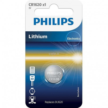 Philips CR1620 batteries 1 pc.