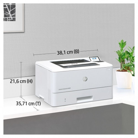 HP laserprinter LaserJet Enterprise M406DN, mustvalge, 38lk/min, A4, LAN, kahepoolne