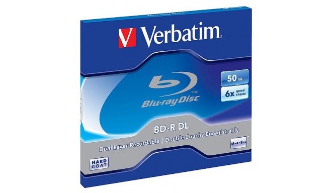 BD-R Verbatim 50GB 6x Jewel Blu-Ray