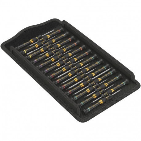 Wera Kraftform Micro ESD Big Pack 1 screwdriver set (black/yellow, 25 pieces)