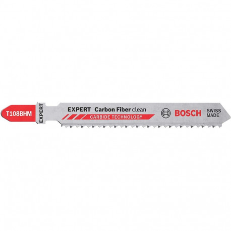EXPERT Carbide Stichsägeblatt T 108 BHM 'Carbon Fiber Clean' (3 Stück)