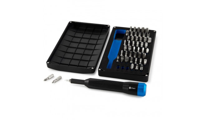 Mahi Precision Bit Set (schwarz/blau, 49-teilig)