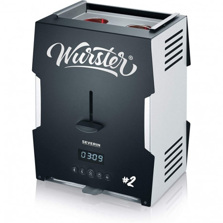 Wurster WT 5005 (schwarz/grau, 2.000 Watt, Würstchengrill)