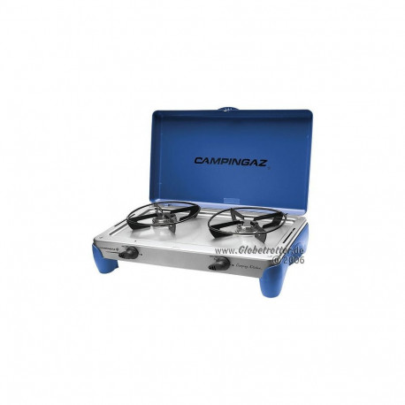 Campingaz Camping Kitchen 2 DE, gas cooker (gray, for refillable gas bottles)