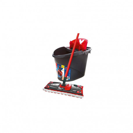Wischer ULTRAMAX 2in1 Komplettset (schwarz/rot)