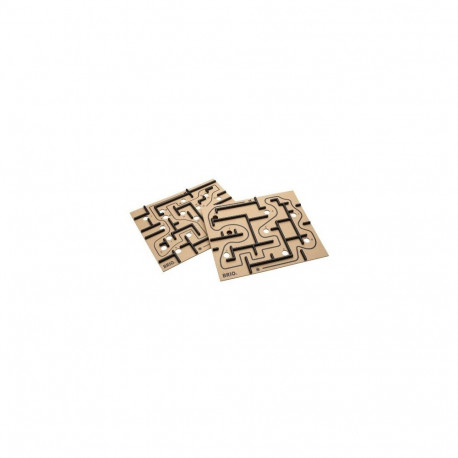 Labyrinth asendusplaadid, pruun/must