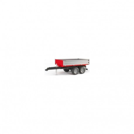 02019 Bordwandanhänger (grau/rot)