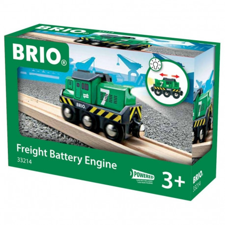 BRIO toy train Freight Battery Engine (33214)