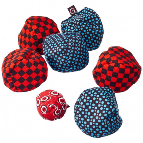 Crossboule Set Downtown (blau/rot)