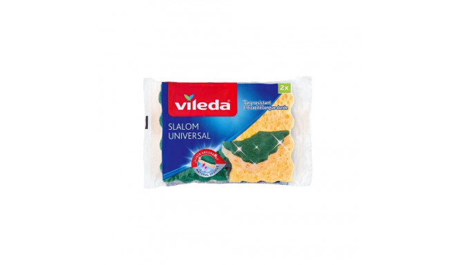 Scouring sponge VILEDA Slalom 2pcs