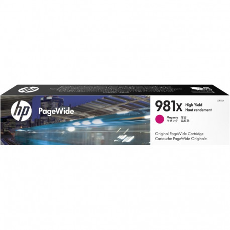 Tint HP 981X L0R10A High Yield Magenta suuremahuline Pagewide 11000lk PageWide Pro 556 MFP586, Manag