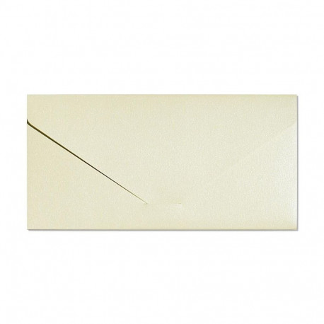 Taskuga ümbrik / kaart kreem, 5tk