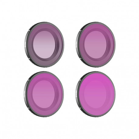 Set of 4 Sunnylife ND8 + ND16 + ND32 + ND64 filters for Osmo Nano
