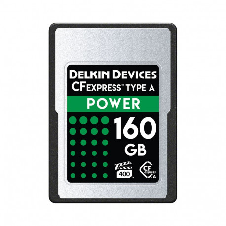 Delkin CFexpress POWER I Type A I VPG400, R880/W790 / 160GB
