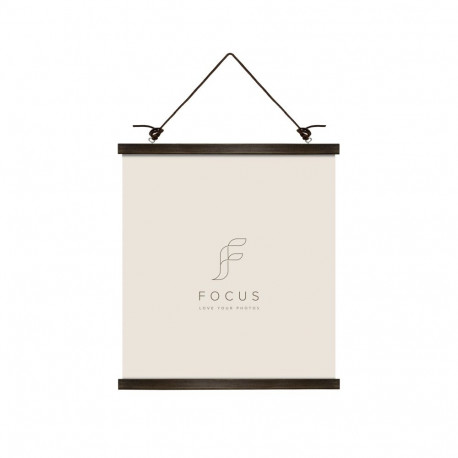 Focus Poster Hanger Magnetic Walnut 61cm