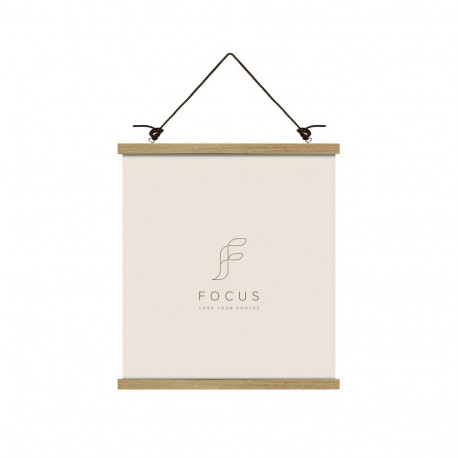 Focus Poster Hanger Magnetic Oak 71cm