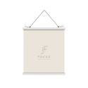 Focus Poster Hanger Magnetic White 71cm