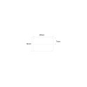 Focus Poster Hanger Magnetic White 71cm