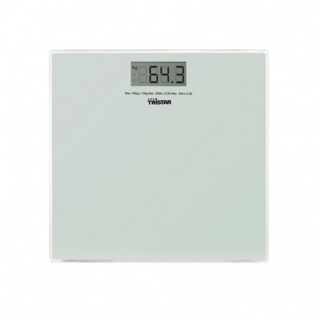 Tristar Bathroom scale WG-2419 Maximum weight (capacity) 150 kg, Accuracy 100 g, White