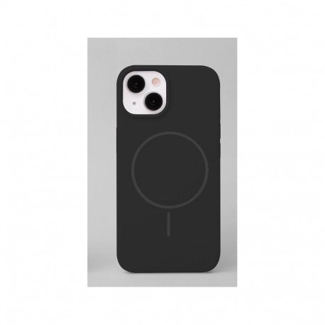 iLike Apple iPhone 14 Soft Touch Silicone case With Magnetic Black