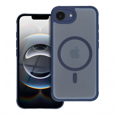 Case for Samsung A37 Full Matte Mag Cover compatible with MagSafe navy blue