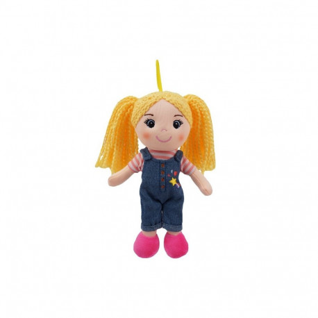 Product Description: A charming 20 cm soft fabric rag doll named Madzia, perfect fo