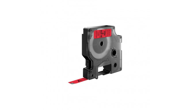 Label Tape - Dymo 40917 D1 Polyester Red Black