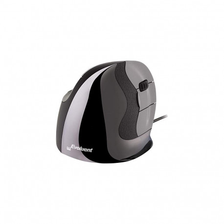 VerticalMouse D (schwarz/silber, Small, RH)