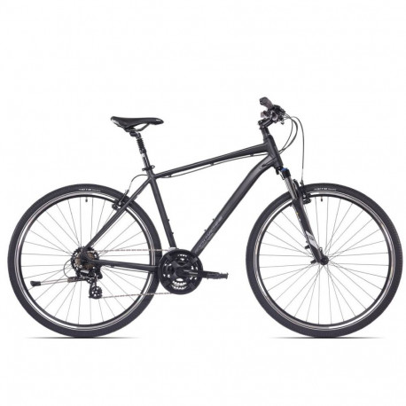 Maastikuratas Rock Machine Rokk 30 Matte Black (Ratta suurus: 28 Raami suurus: L)