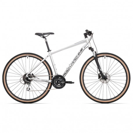 Maastikuratas Rock Machine Crossride 300 Gloss Silver/Black/Grey (Ratta suurus: 29 Raami suurus: M)