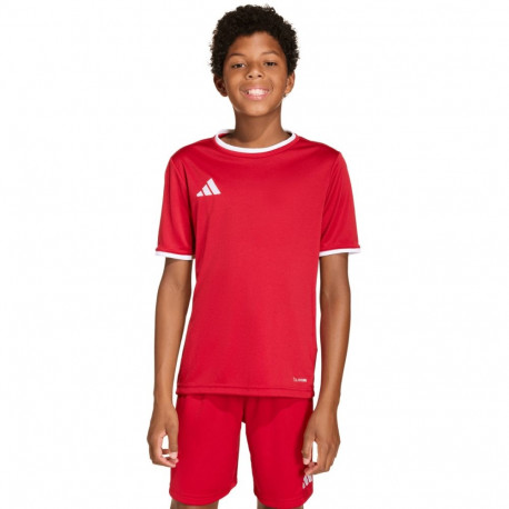 Adidas laste särk Entrada 26 Jersey JZ2523 128cm, punane