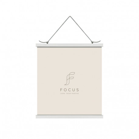 Focus Poster Hanger Magnetic White 41cm