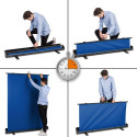 Walimex pro Roll-up Panel Hintergrund 155x200cm blau