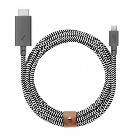 Native Union Belt Cable USB-C to HDMI 3m sebra