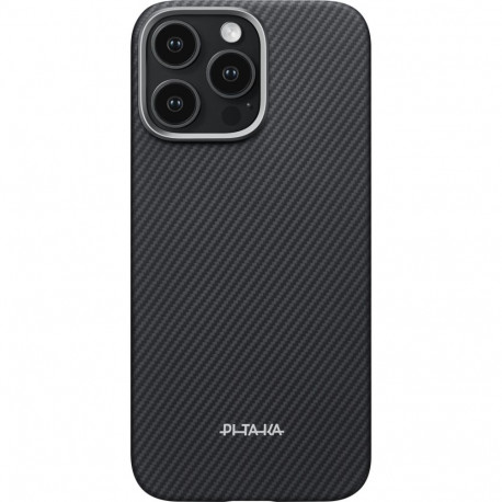 Pitaka MagEZ Case 6 600D for iPhone 16 Pro Black/Grey Twill