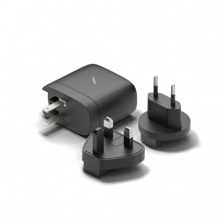 Native Union 67W USB-C PD 3-Port Fast GaN Wall Charger Black